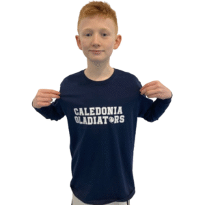 Child Navy Blue Long Sleeved T-Shirt | Was £14 NOW £10 | Caledonia Gladiators