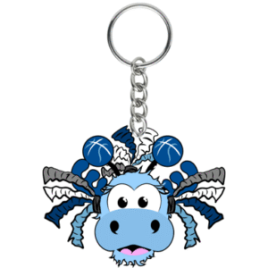 Minimoose Head Keychain | Caledonia Gladiators