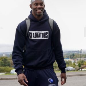 Child Navy Blue 'Caledonia Gladiators' Hoodie | Was £20 NOW £15 | Caledonia Gladiators
