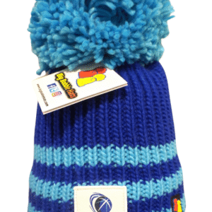 Navy and Light Blue Big Bobble Hat | Was £20 NOW £15 | Caledonia Gladiators