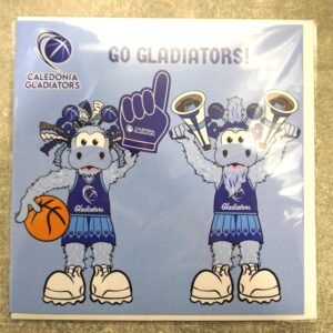 Go Gladiators Card | Caledonia Gladiators